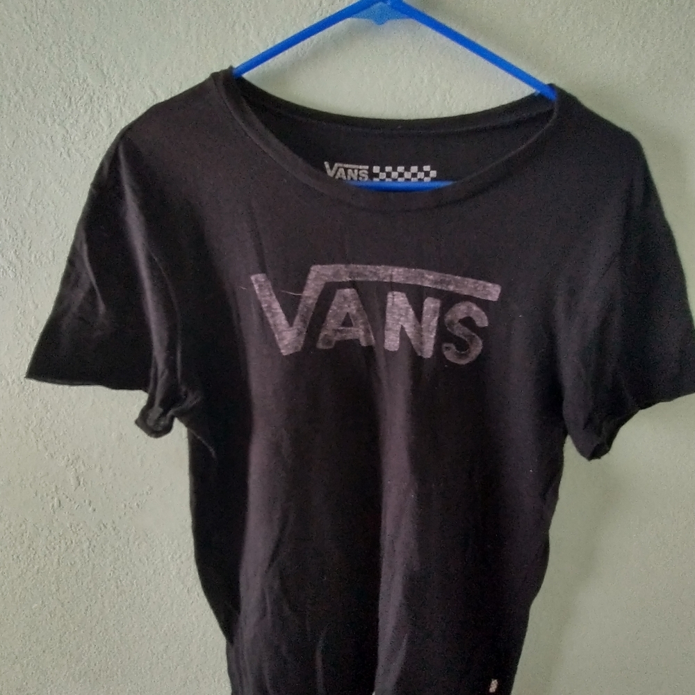 Black Vans Tee